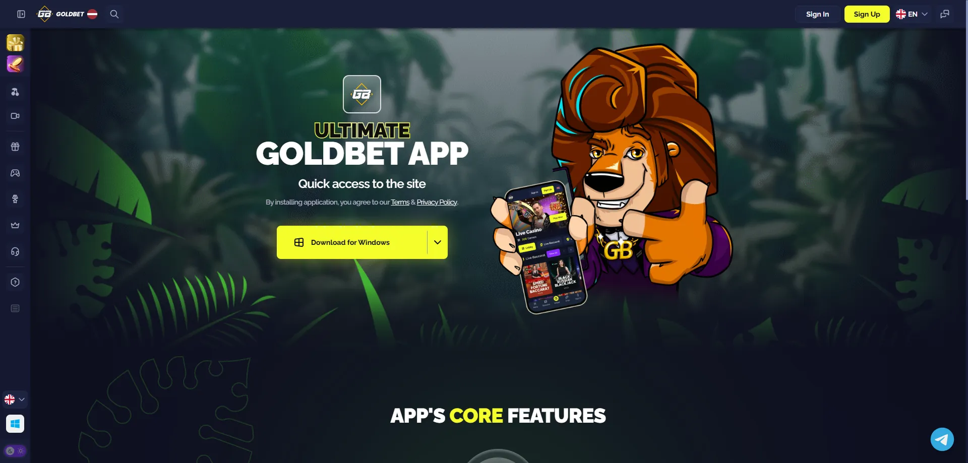 Goldbet Casino мобилно приложение &ndash; PWA за Android и iOS
